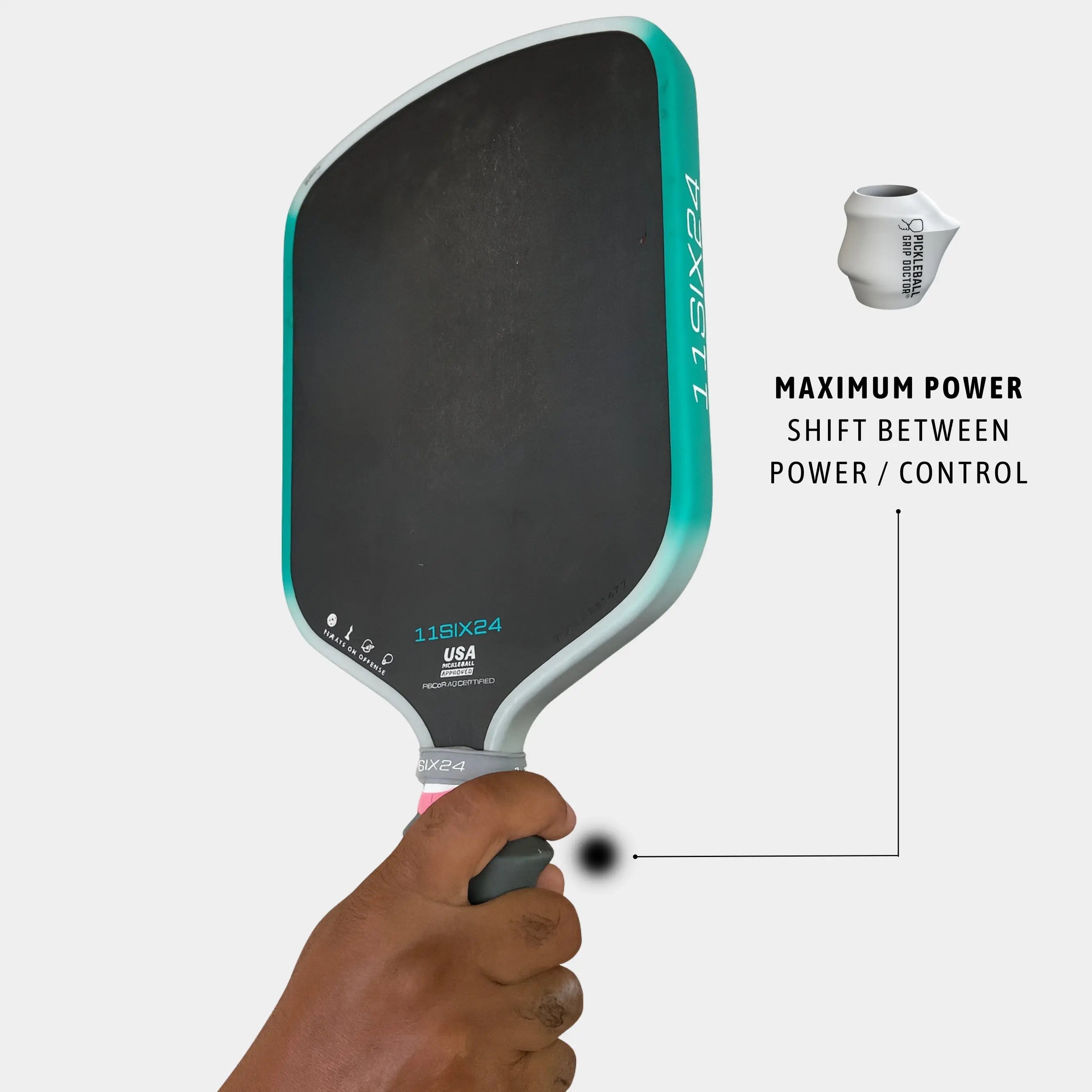 Pickleball Grip Doctor Training Aid - 2 Pack